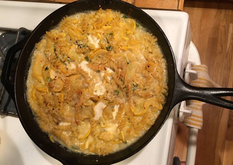 Recipe of Any-night-of-the-week Herbed Summer Squash Pasta Bake