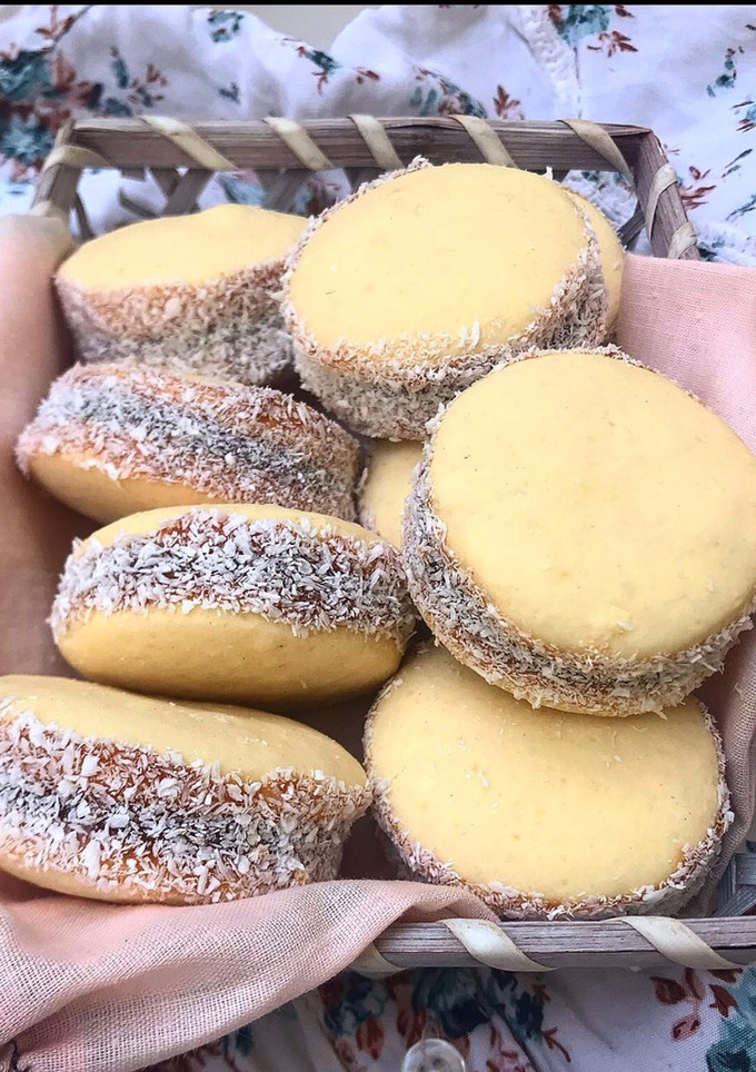 Una foto de Alfajores de maicena