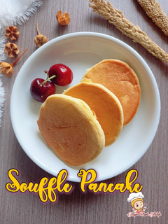 Foto resep 5).Souffle Pancake 1 Butir Telur No Mixer