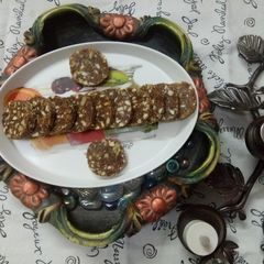 A picture of Dates & dry fruits Rolls (sugar free).