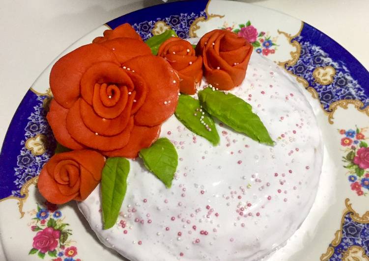 Step-by-Step Guide to Prepare Favorite Marie biscuit flowers 🌹