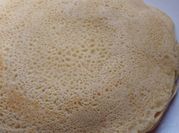 Una foto de crepas harina garbanzo