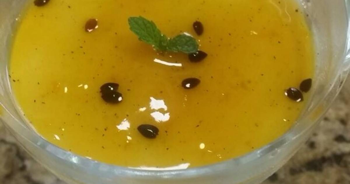 Gelatina de maracuya 132 recetas caseras Cookpad