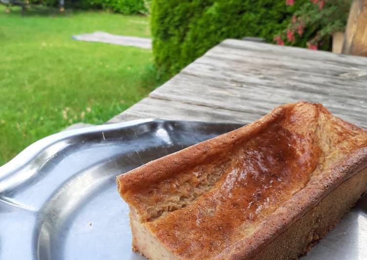 La façon simple de faire des recettes Le Banana cake healthy sans œuf à la maison