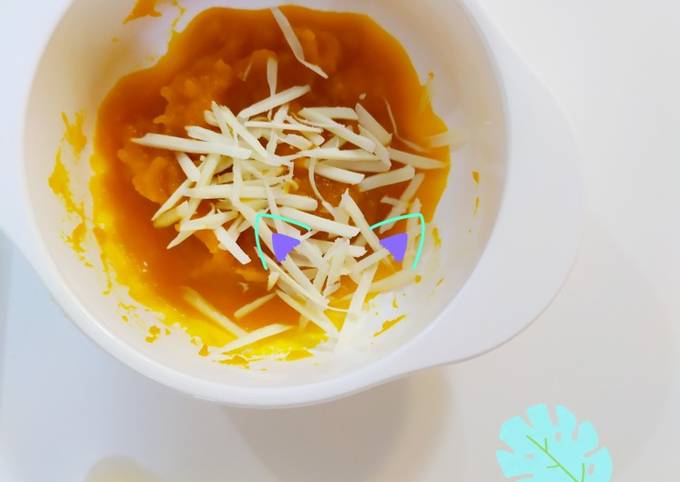 Mpasi 6 bulan+ Labu Parang keju