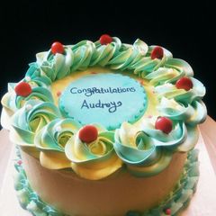 A picture of Simple vanilla cake.