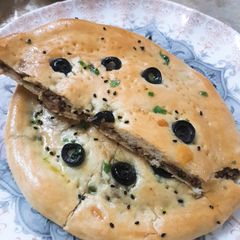 A picture of Qeema Cheese Nan.