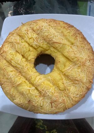Foto resep Cake tape toping keju