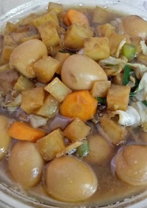 Foto resep Semur kentang puyuh