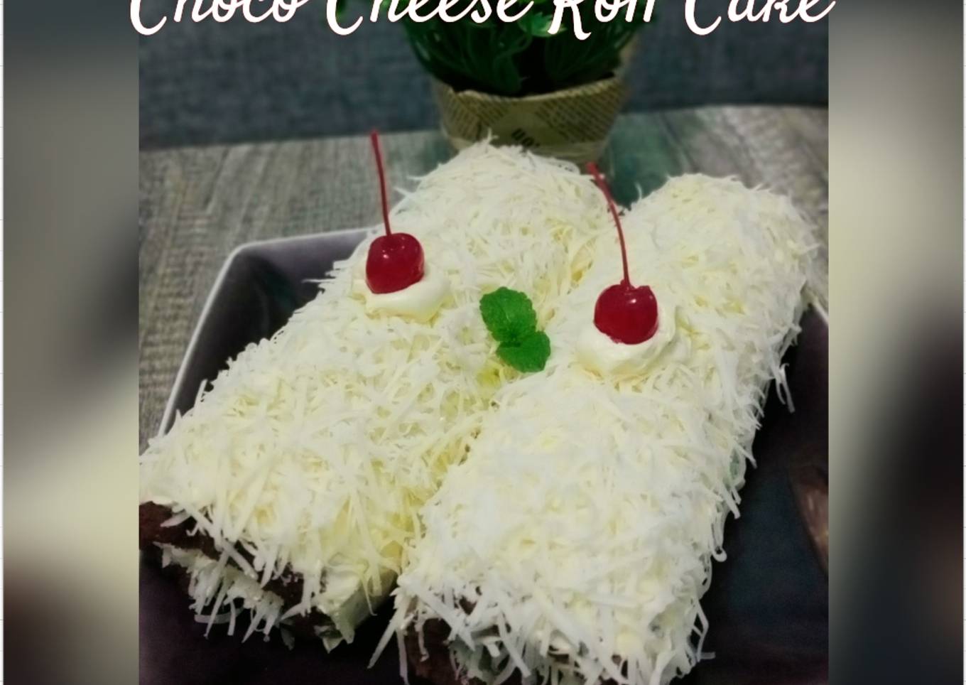 Choco Cheese Roll Cake