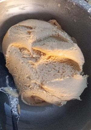 Una foto de Pasta mantecol
