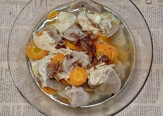 Sup baso kembang tahu