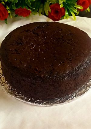 A picture of Barley coffee chocolate cake.