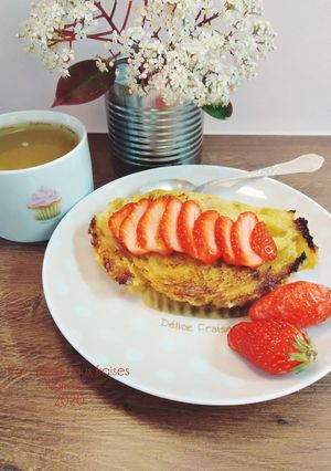 Une photo de Pain perdu aux fraises