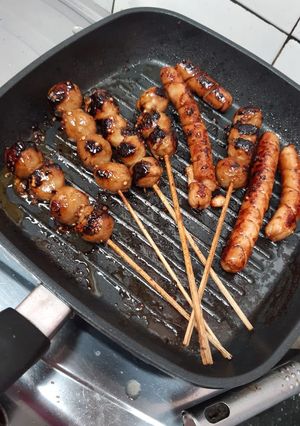 Foto resep Bakso bakar 🍢🍡