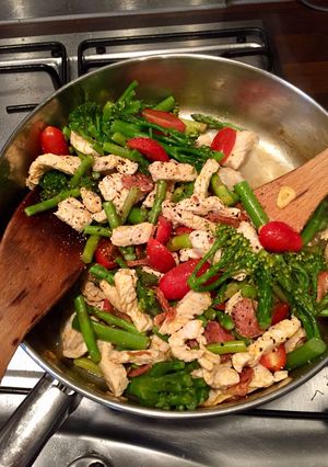 A picture of Turkey & Chorizo Veggies.