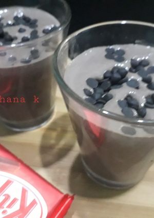 A picture of Chocolate pudding.