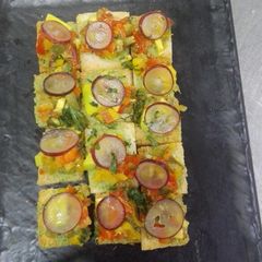 A picture of Ratatouill canapé.