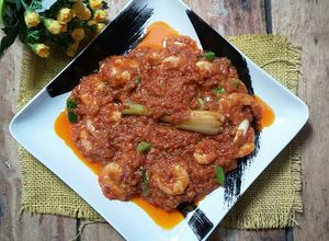 Foto resep Singapore chili prawn/udang saos singapore