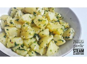 Foto resep Potato garlic steam