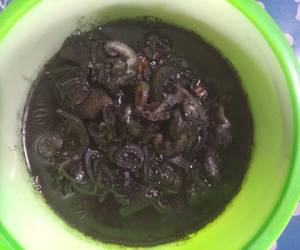 Siap Saji Oseng cumi hitam pekat gurih Lezat Mantap Siap Saji Oseng cumi hitam pekat gurih Lezat Mantap