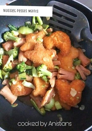 Foto resep Nugget pedas manis untuk bekal