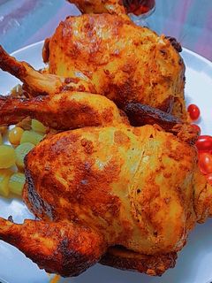 صورة لوصفة دجاج مشوي بالفرن 😋