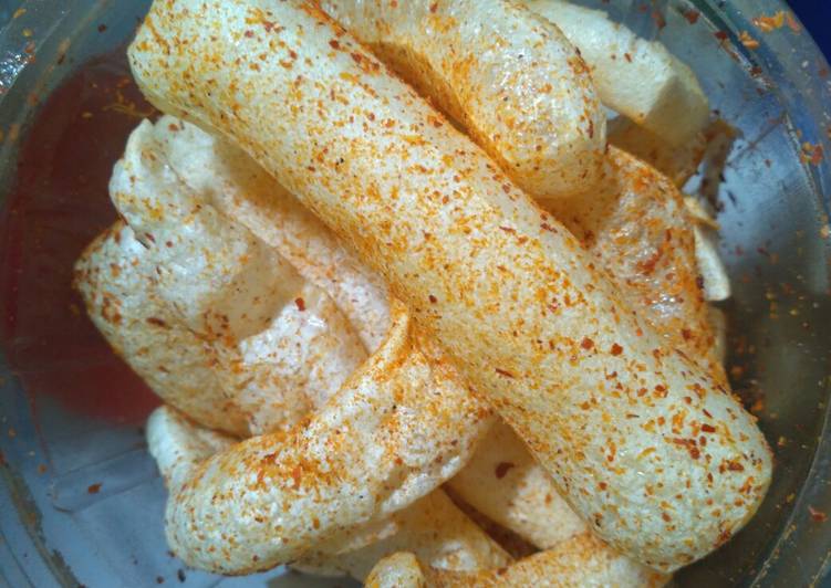 Krupuk rambak pedes By bubu