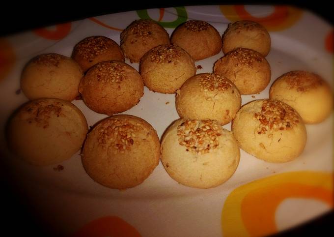 Recipe of Speedy Gireba(traditional cookies)