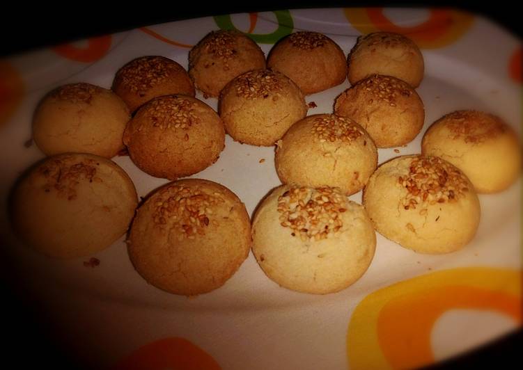 Steps to Prepare Perfect Gireba(traditional cookies)