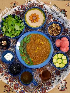 عکسی از دستور عدسی (افطاری)