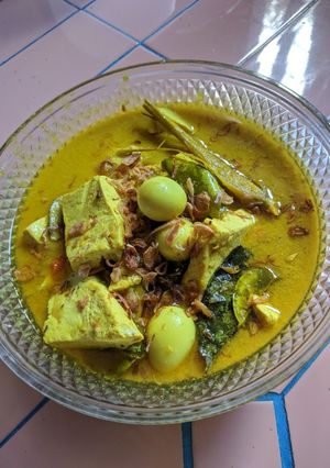 Foto resep Terik Kuning Tahu puyuh