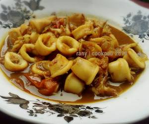 Praktis Memasak CumiCumi masak Kecap  Saus Teriyaki Gurih Mantul