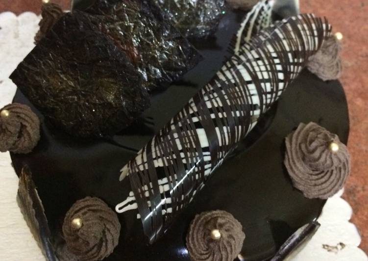 Simple Way to Make Chocolate truffle cake
