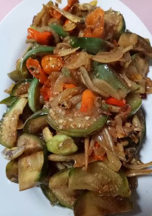 Foto resep Oseng Terong Ijo Teri