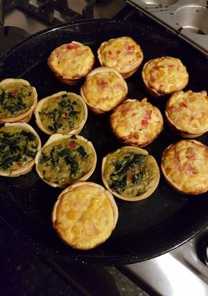 Una foto de Tartitas saladas