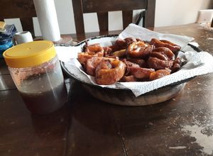 Una foto de Postre de viernes Santo: Torrejas