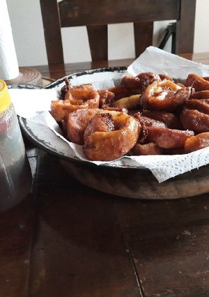 Una foto de Postre de viernes Santo: Torrejas