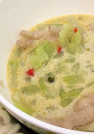 Foto resep Sayur jipan ceker ayam