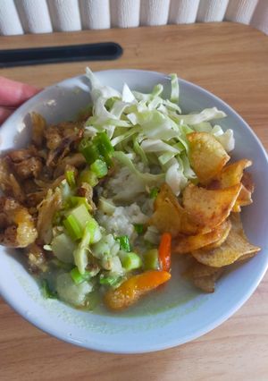 Foto resep Soto ayam santan bumbu instan