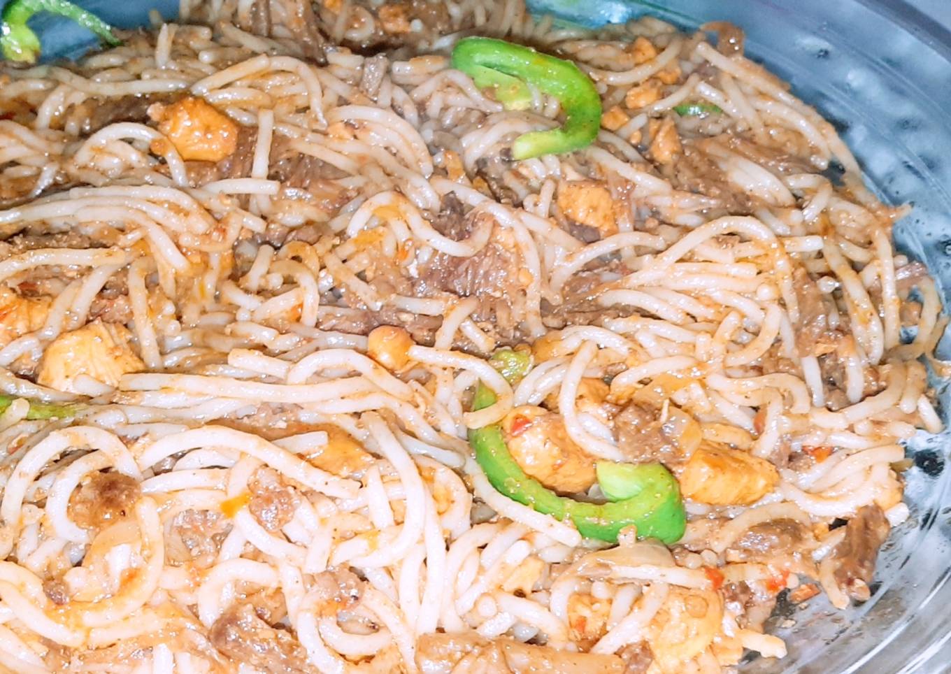Chicken spaghetti