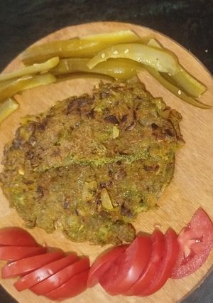 عکسی از دستور کوکو بدون سیب زمینی