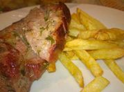 Una foto de carne de bondiola