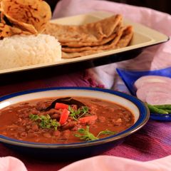 A picture of Punjabi Rajma Masala.