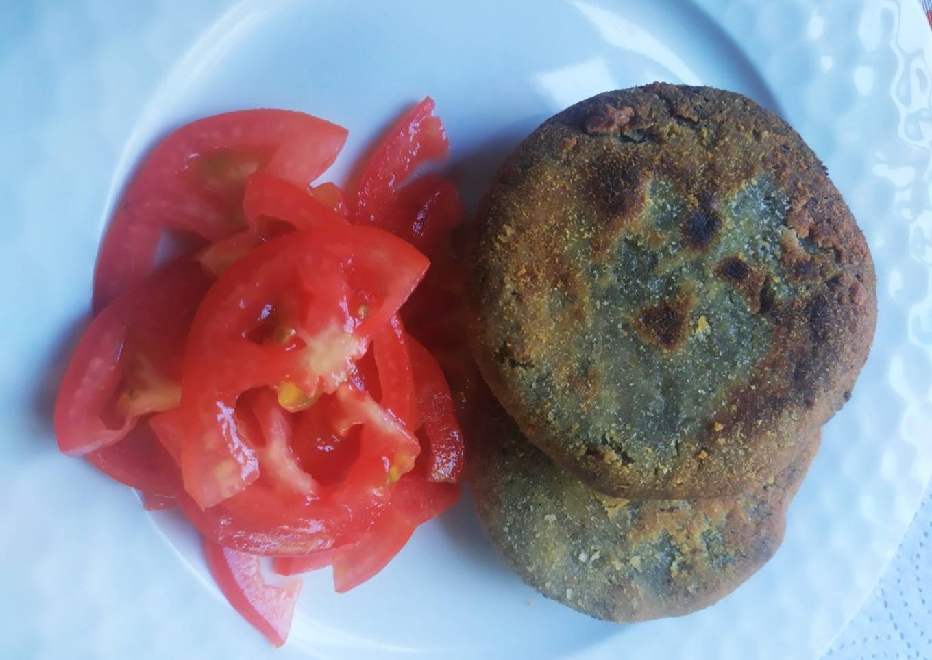 Milanesas de lentejas