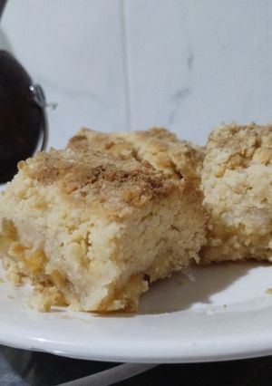 Una foto de Tarta crumble de manzana 🍎