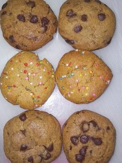 Foto resep Choco Chips Cookies & Sprinkles Cookies