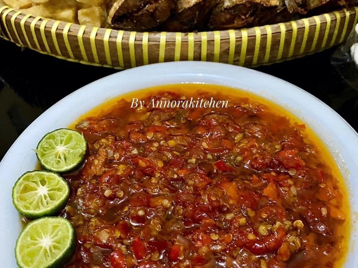 Langkah Mudah untuk Membikin Resep Sambal Terasi Goreng yang Uenak Anti Ribet, Lezat Sekali