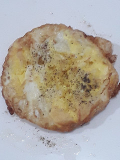 A picture of Nimlish or deep fried omlette.