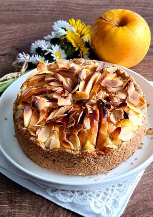 Une photo de Tarte bavaroise aux pommes et fromage !!!